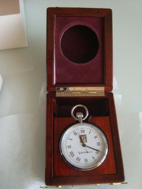 Russian Marine Chronometer Deck Watch Polet#00429 For Governor Not Used