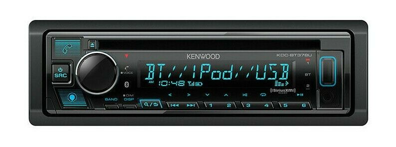 Kenwood Kdc-bt378u 1-din Car Stereo Cd Player Receiver With Bluetooth