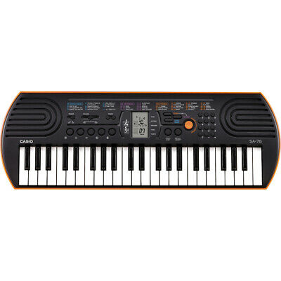 Casio Sa-76 44-key Mini Keyboard  With 100 Tones, 50 Rhythms & Built-in Speakers