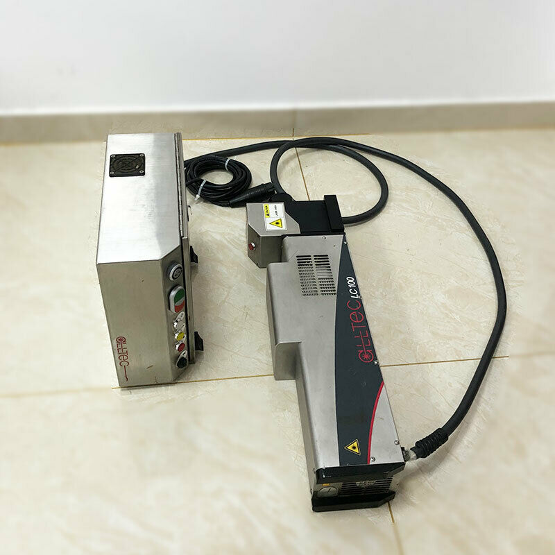 Used Alltec Laser Marking System Lc 100/ Lc100-ip54 10.6um